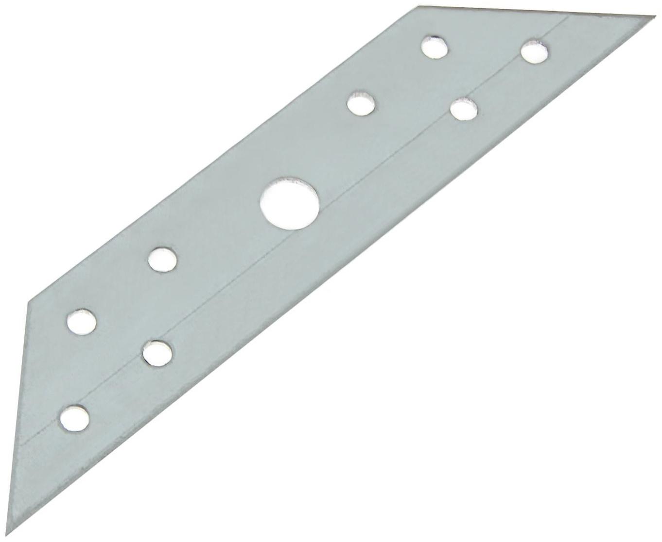 Косынка большая, оцинкованная