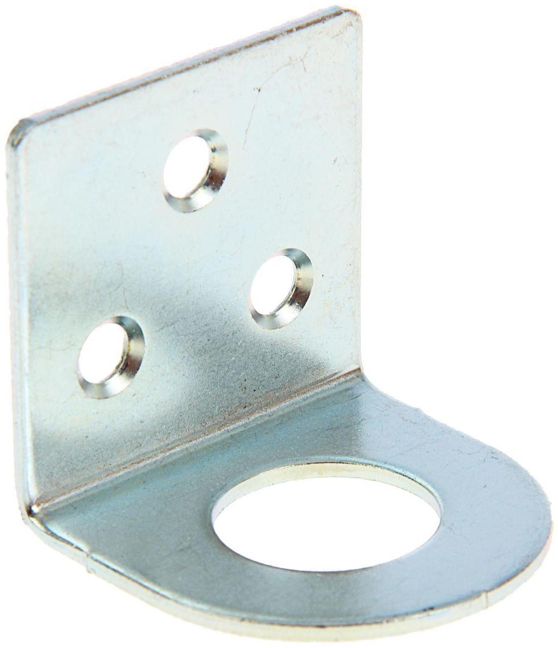 Пробой-ушко, гнутое, 40х75 мм, цинк, в упаковке 200 шт.