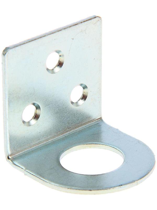 Пробой-ушко, гнутое, 40х75 мм, цинк, в упаковке 200 шт.