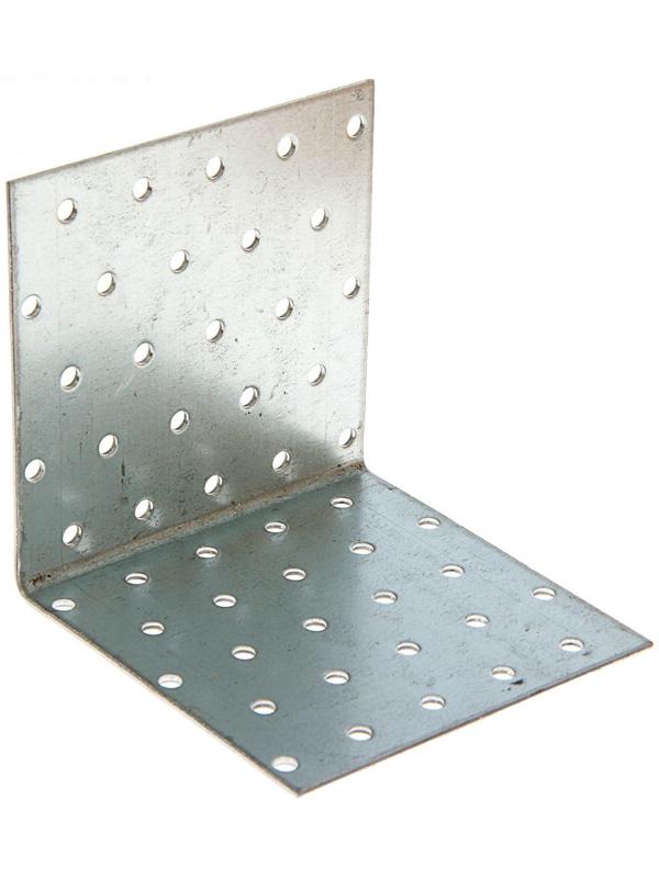 Уголок крепёжный 100 х 100 х 100 х 2 мм, оцинкованный