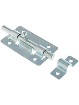 Задвижка дверная ЗД-01, покрытие цинк