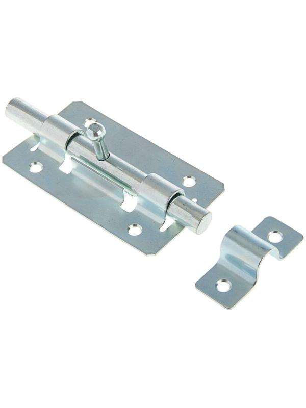 Задвижка дверная ЗД-01, покрытие цинк