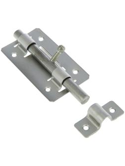 Задвижка дверная ЗД-01, без покрытия