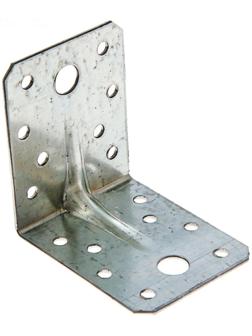 Уголок крепёжный усиленный 70 х 70 х 55 х 2 мм, ГОЦ