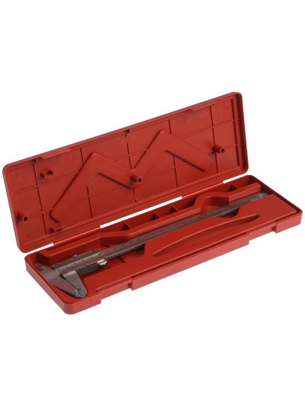 Штангенциркуль ТУНДРА, металлический, с глубиномером, цена деления 0.05 мм, 200 мм