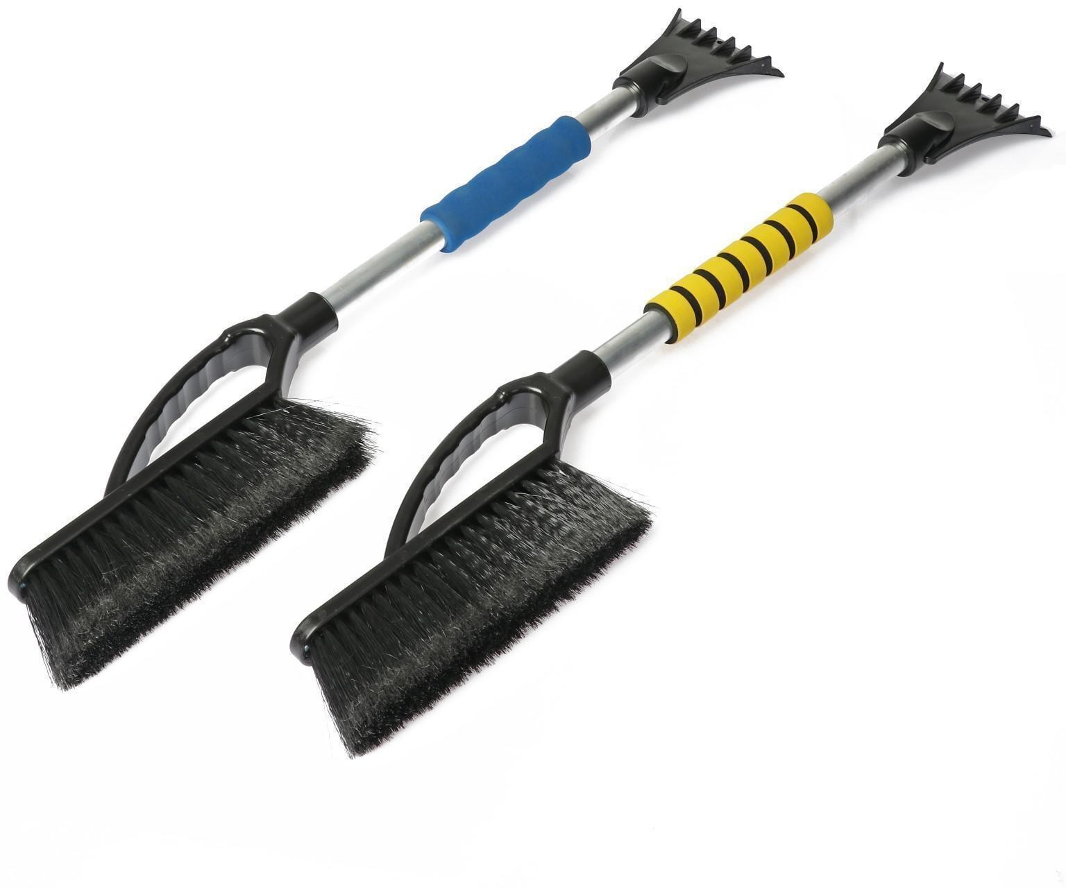 Щётка для снега автомобильная со скребком 