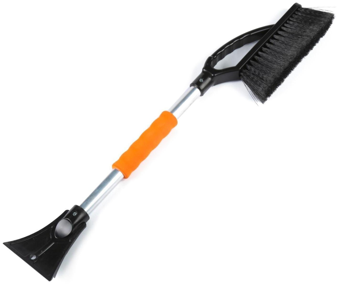 Щётка для снега автомобильная со скребком 