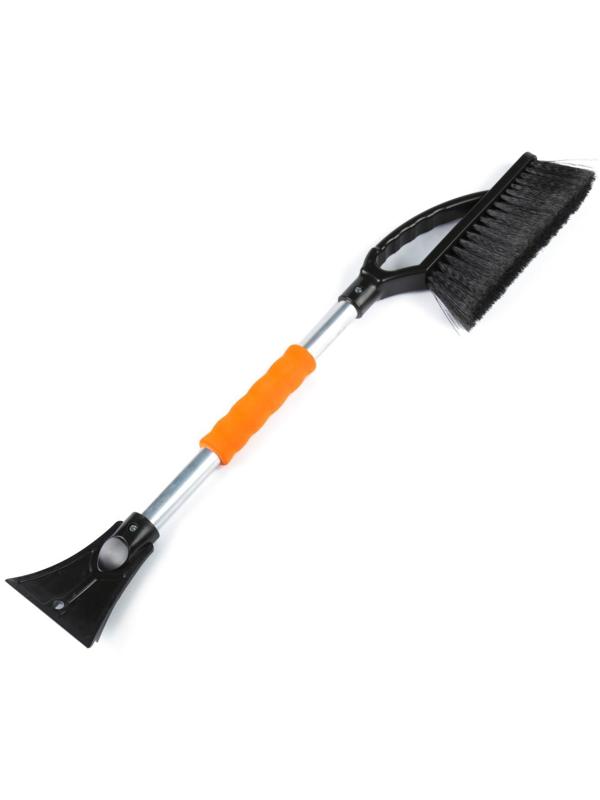 Щётка для снега автомобильная со скребком 