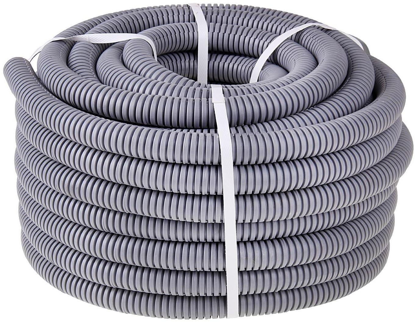 Труба гофрированная, 20 мм, с зондом, ПВХ, 100 м