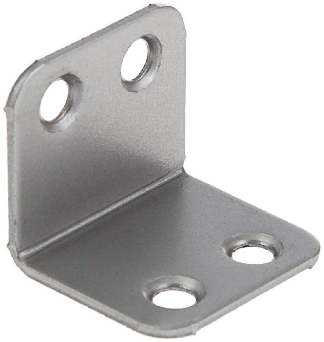 Уголок мебельный, 26х26х1.5 мм, цинк, в упаковке 800 шт.
