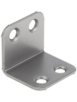 Уголок мебельный, 26х26х1.5 мм, цинк, в упаковке 800 шт.