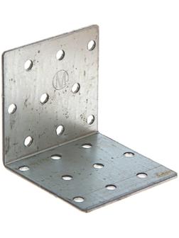 Уголок крепёжный 60 х 60 х 60 х 2 мм, оцинкованный