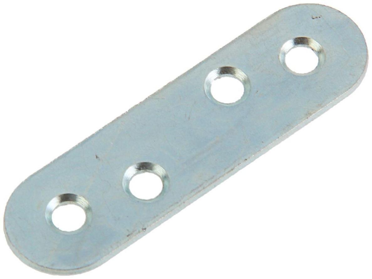 Пластина крепёжная ПК-60, оцинкованная, в упаковке 500 шт