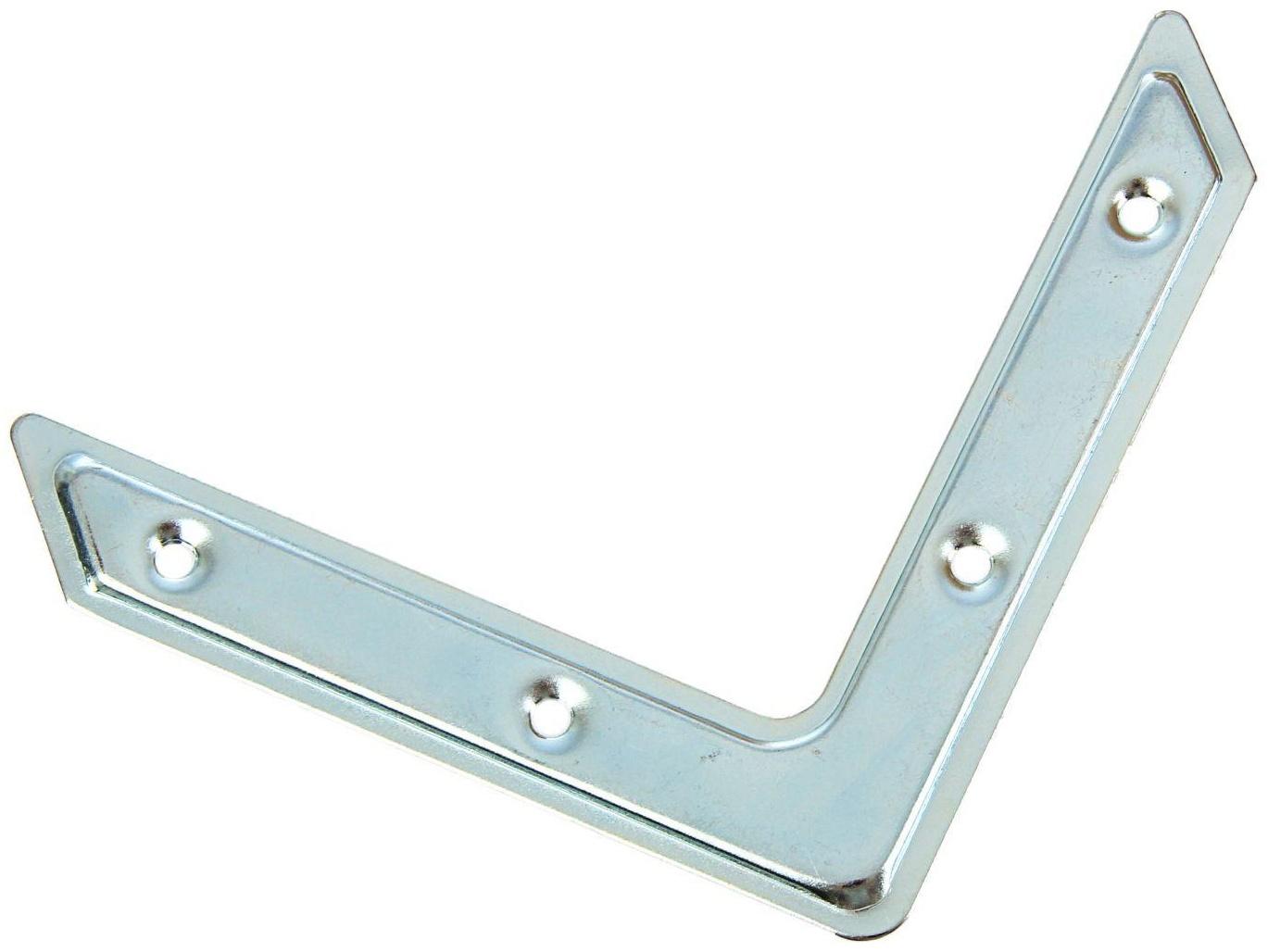 Угольник оцинкованный УГ-100 , цинк , 500 шт