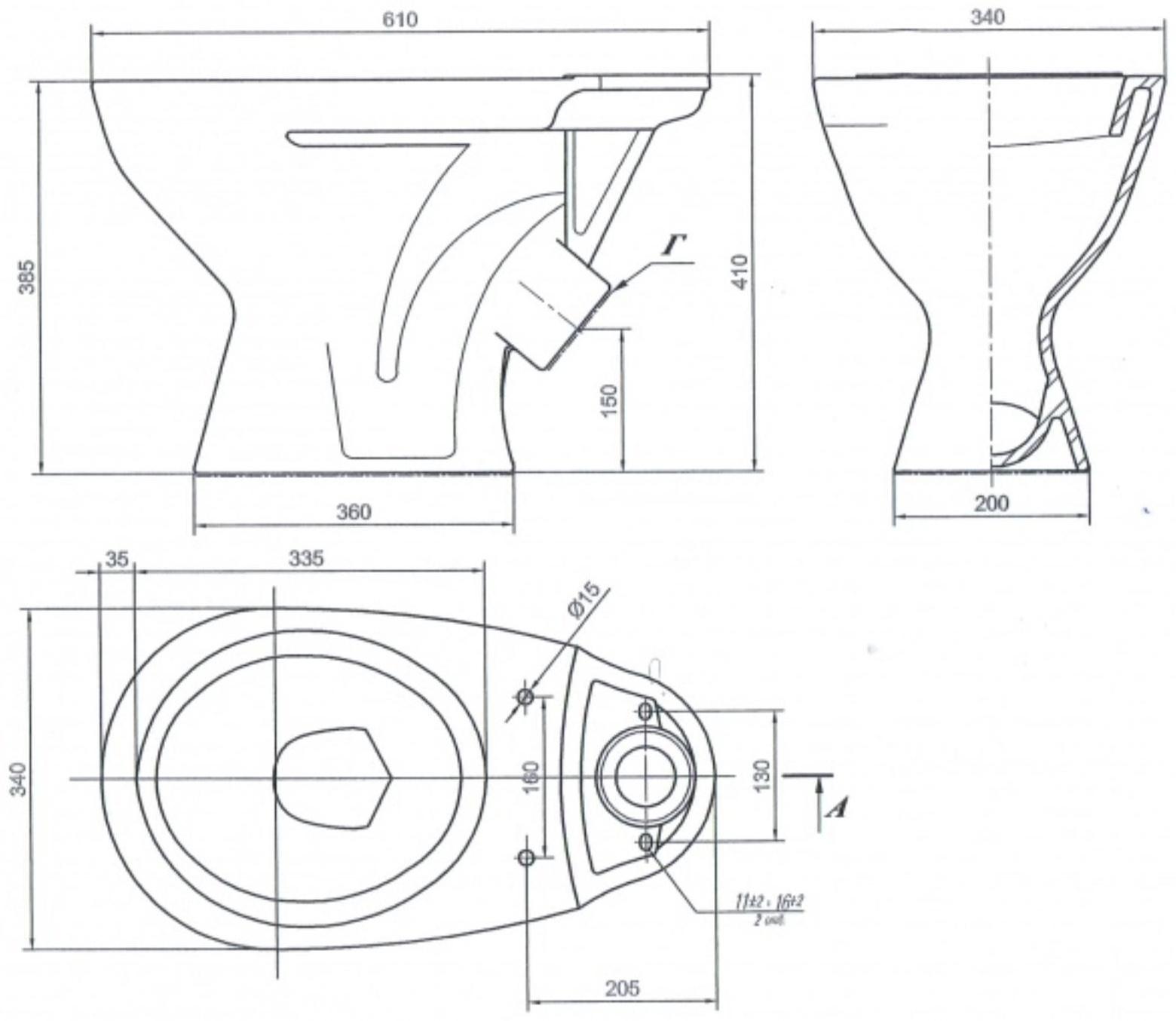 Унитаз компакт ЛЗСФ 