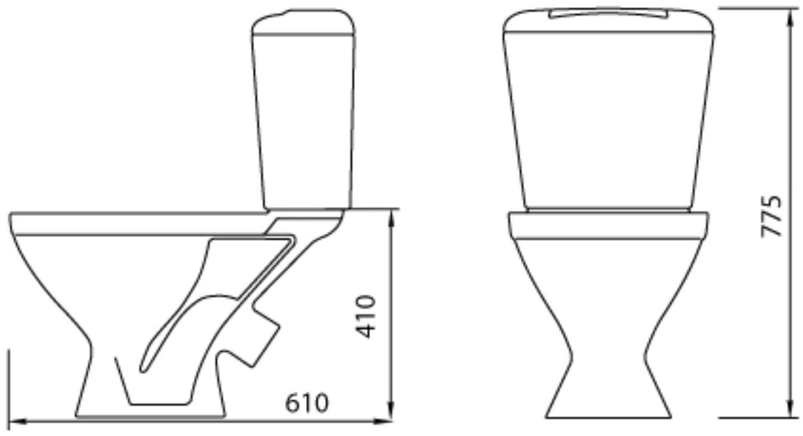 Унитаз компакт ЛЗСФ 