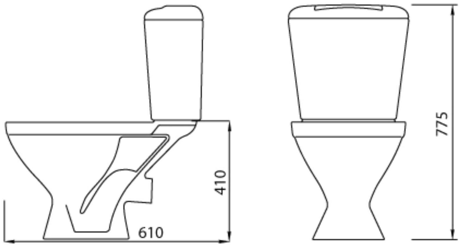 Унитаз компакт ЛЗСФ 