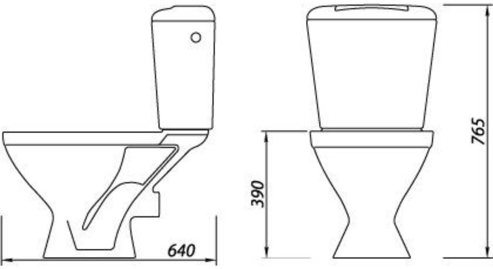 Унитаз компакт ЛЗСФ 