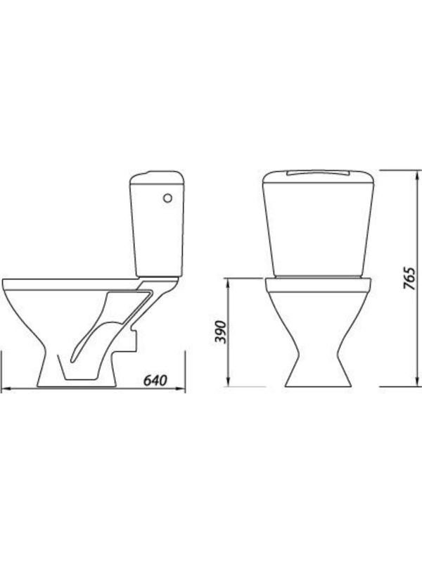 Унитаз компакт ЛЗСФ 