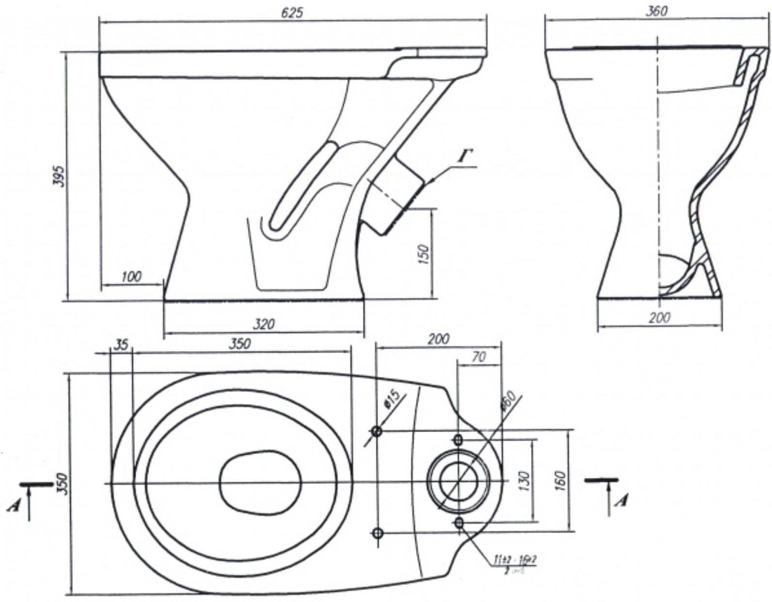 Унитаз компакт ЛЗСФ 