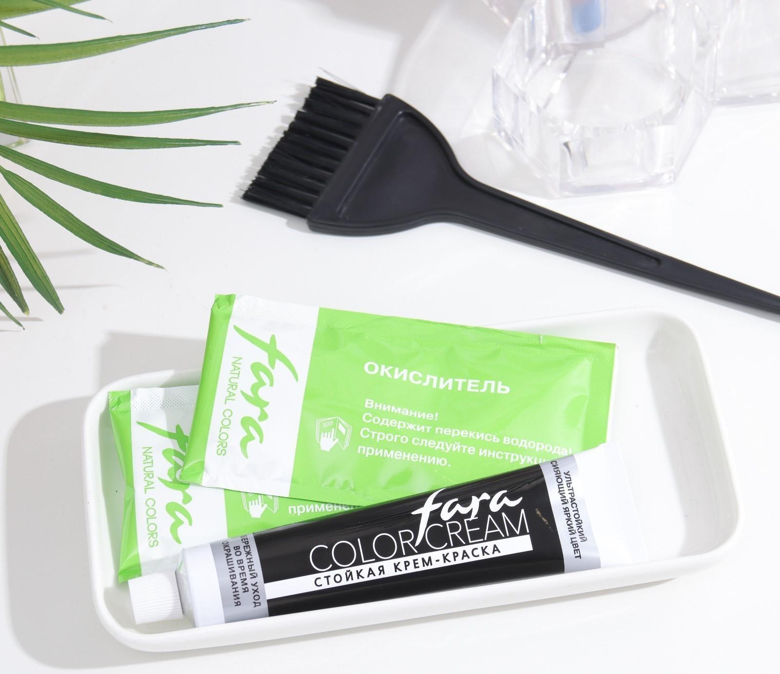 Краска для волос Fara Natural Colors 350 пшеница, 160 мл