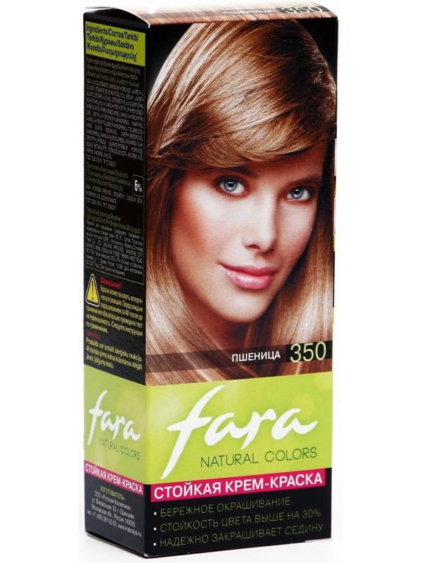 Краска для волос Fara Natural Colors 350 пшеница, 160 мл