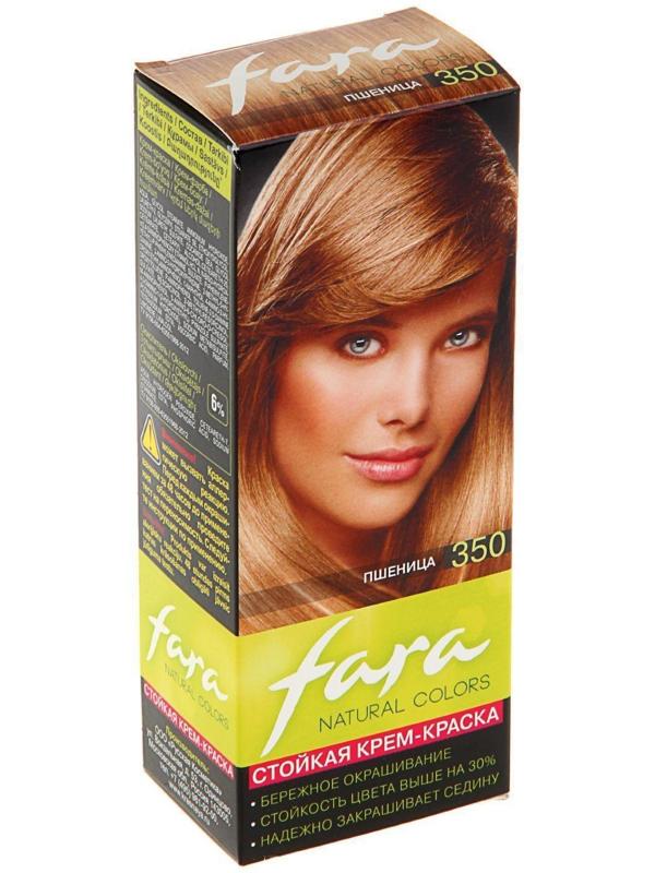 Краска для волос Fara Natural Colors 350 пшеница, 160 мл