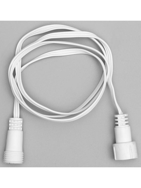 Удлинитель для гирлянд УМС, 3W, 100 см, белая нить, 220 В