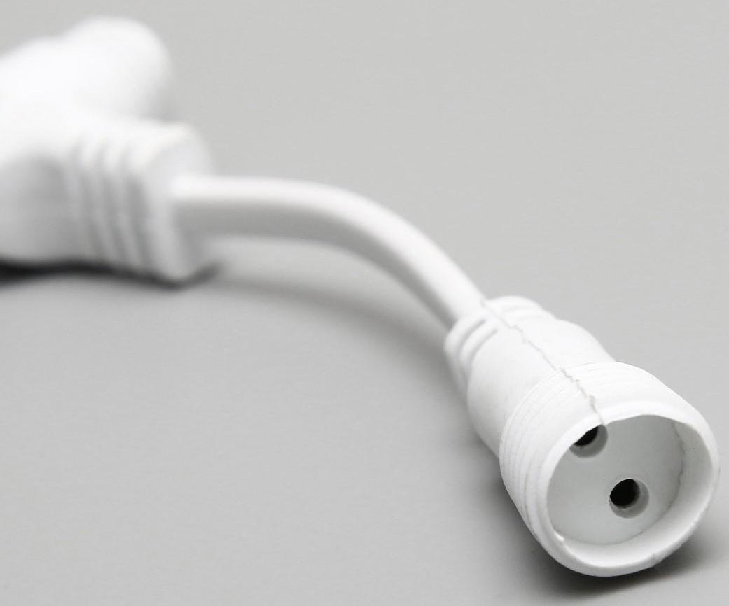 Разветвитель для сосулек 1:3, белая нить, 50 см