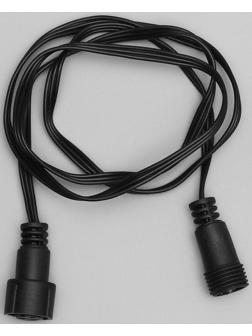 Удлинитель для гирлянд УМС, 3W, 100 см, тёмная нить, 220 В