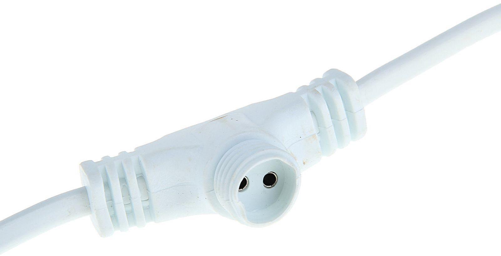 Разветвитель для сосулек 1:12, белая нить, 140 см