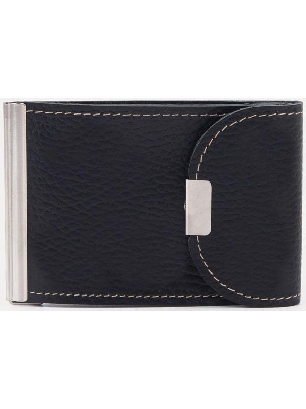 Зажим для купюр, для монет, цвет чёрный