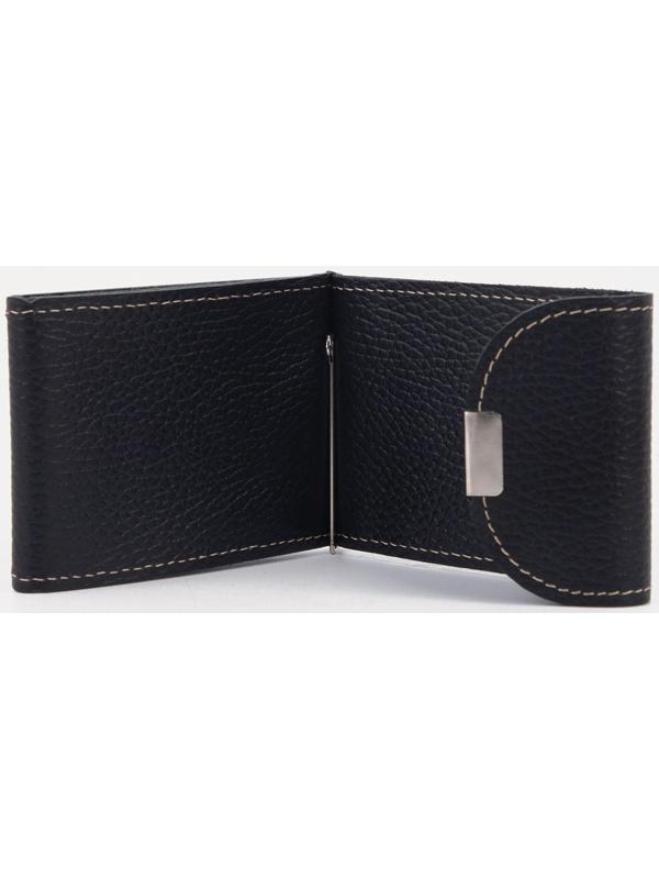 Зажим для купюр, для монет, цвет чёрный