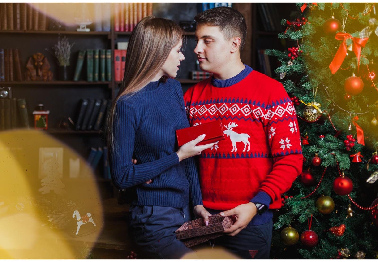 Кошелёк на кнопке, цвет красный