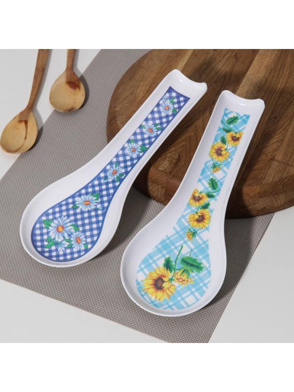 Подставка под ложки «Изобилие», 27×10 см, рисунок МИКС