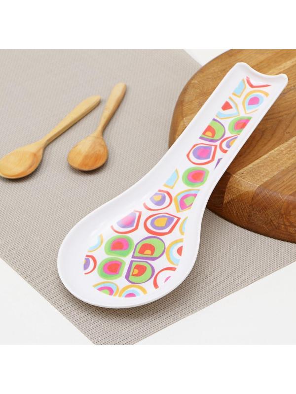 Подставка под ложки «Изобилие», 27×10 см, рисунок МИКС