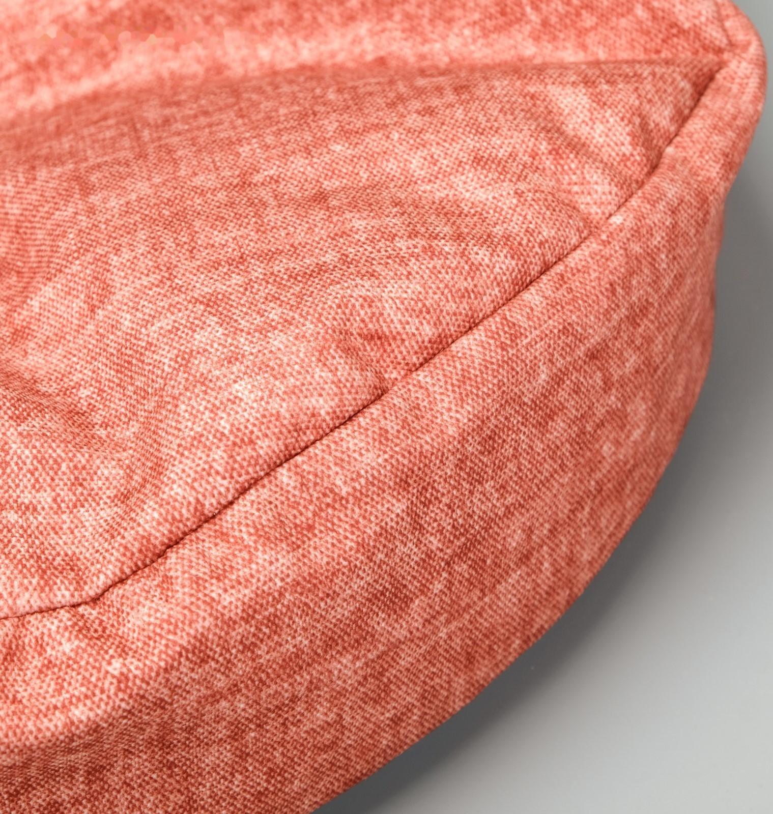 Лежак-антистресс для собак и кошек, круглый, 50 х 50 см, микс цветов