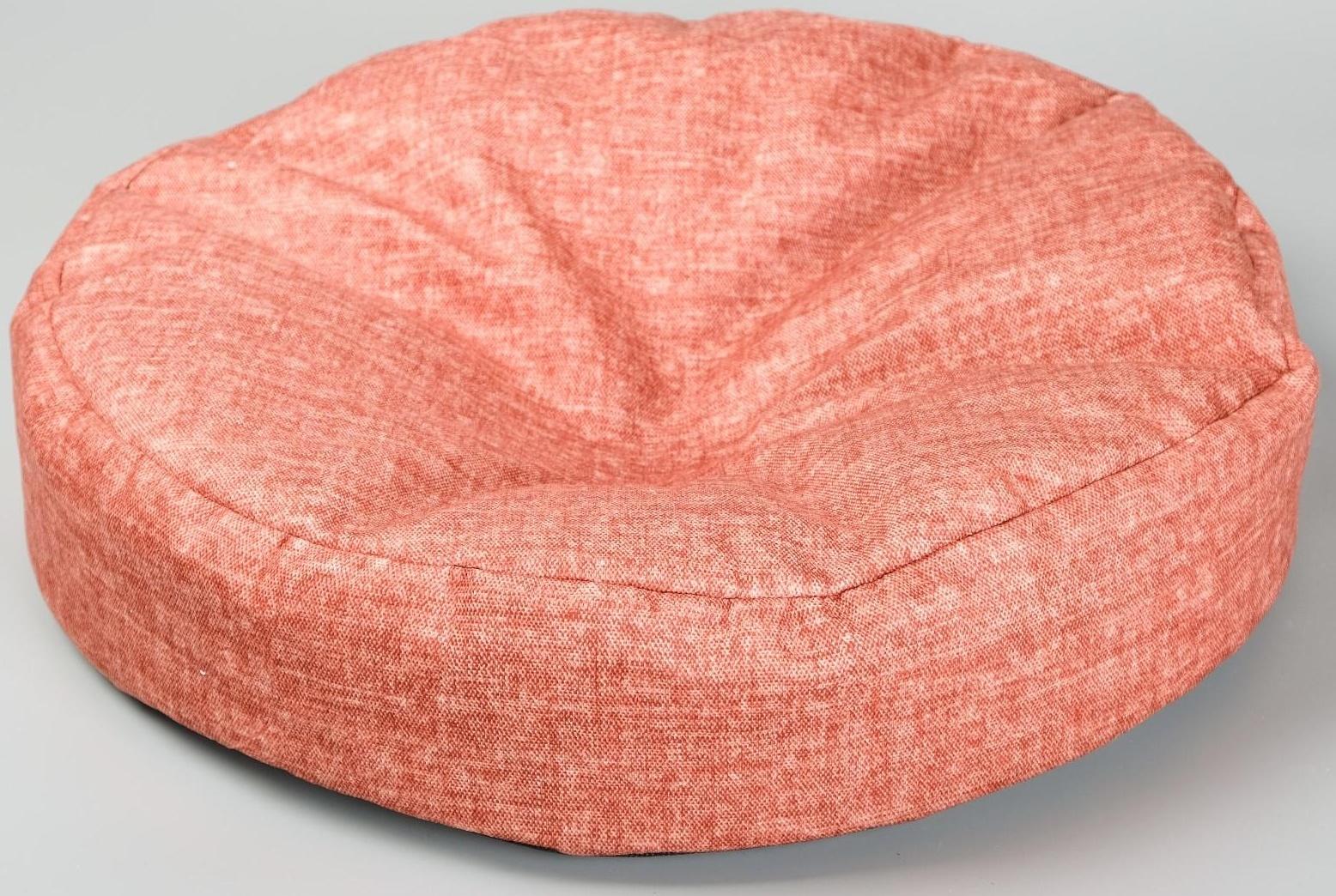 Лежак-антистресс для собак и кошек, круглый, 50 х 50 см, микс цветов