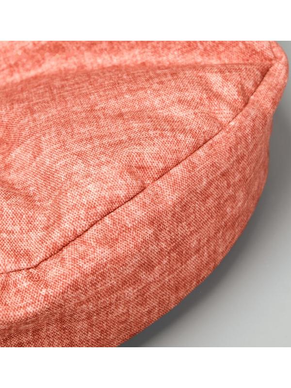 Лежак-антистресс для собак и кошек, круглый, 50 х 50 см, микс цветов