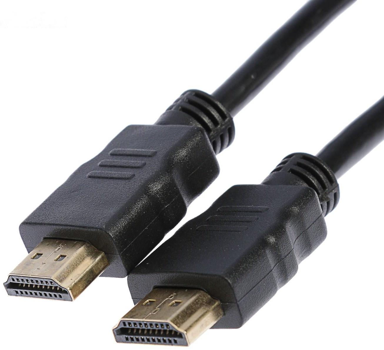 Кабель видео Smartbuy K-231, HDMI(m)-HDMI(m), ver 1.4, 3 м, черный