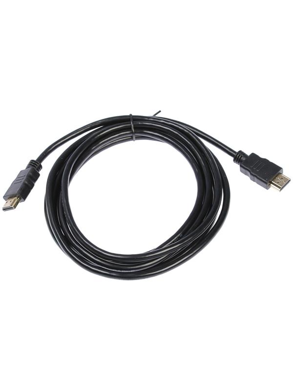 Кабель видео Smartbuy K-231, HDMI(m)-HDMI(m), ver 1.4, 3 м, черный