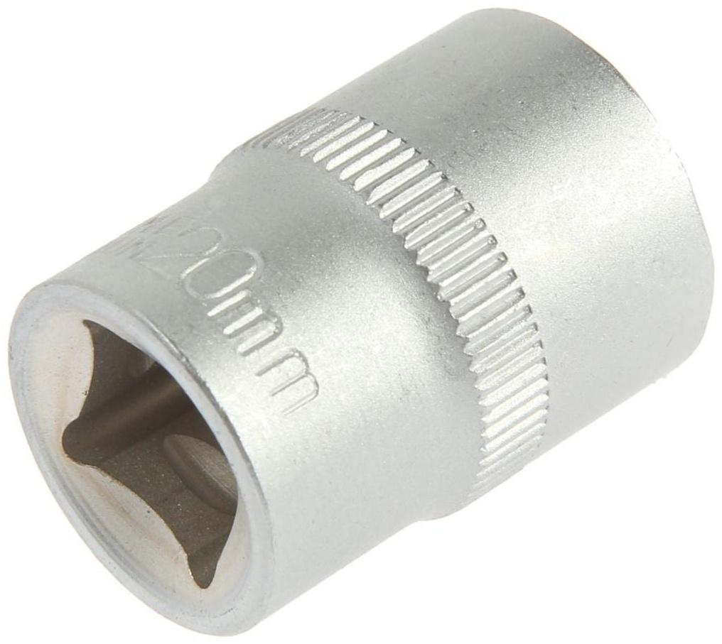 Головка торцевая шестигранная ТУНДРА, под квадрат 1/2