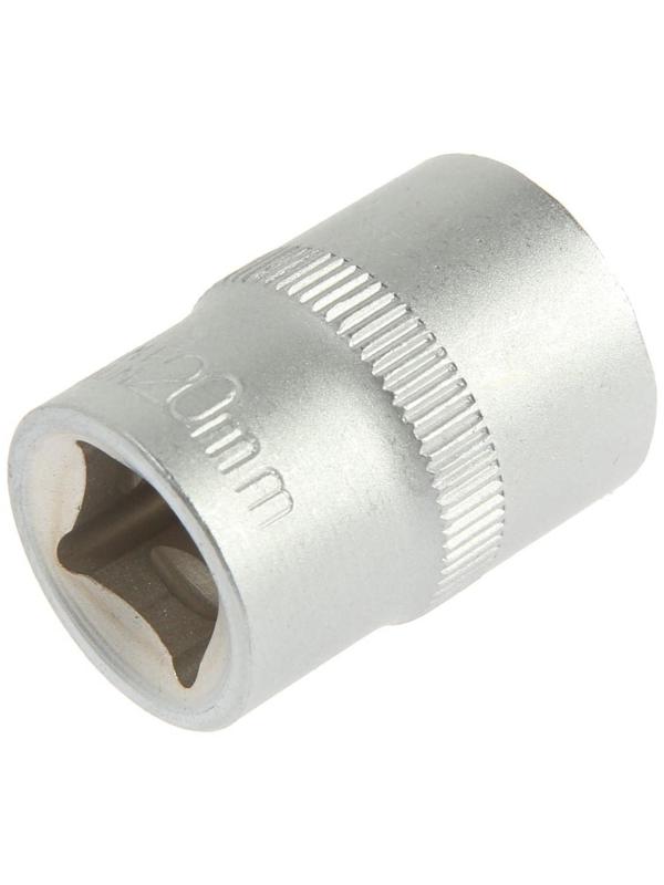 Головка торцевая шестигранная ТУНДРА, под квадрат 1/2