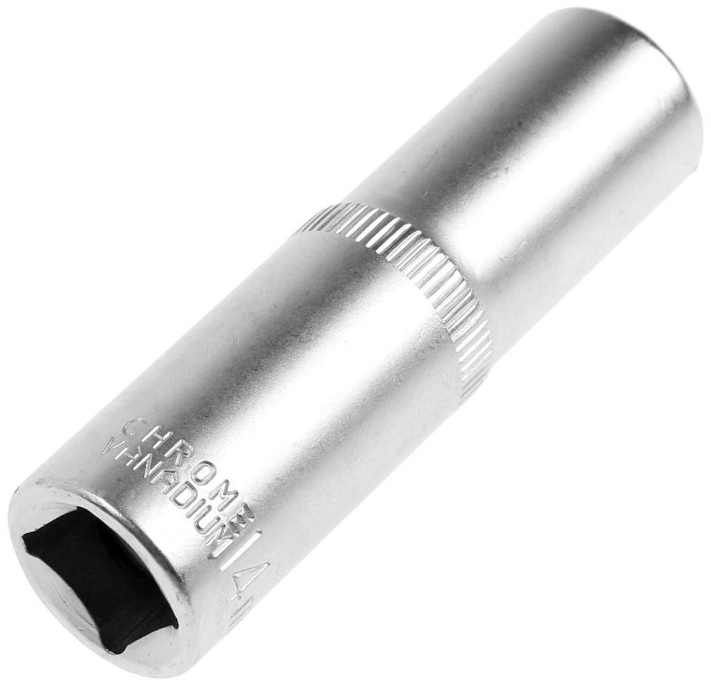 Головка торцевая шестигранная удлиненная ТУНДРА, под квадрат 1/2