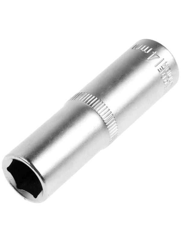 Головка торцевая шестигранная удлиненная ТУНДРА, под квадрат 1/2