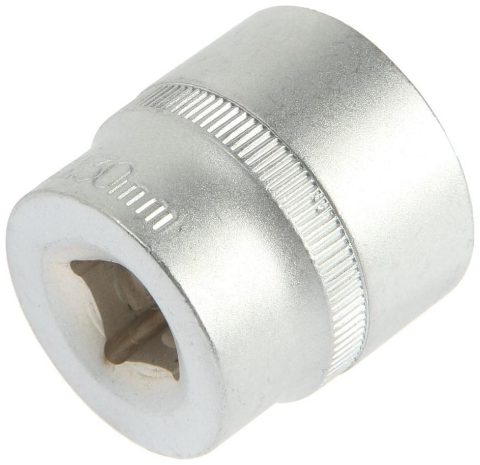 Головка торцевая шестигранная ТУНДРА, под квадрат 1/2