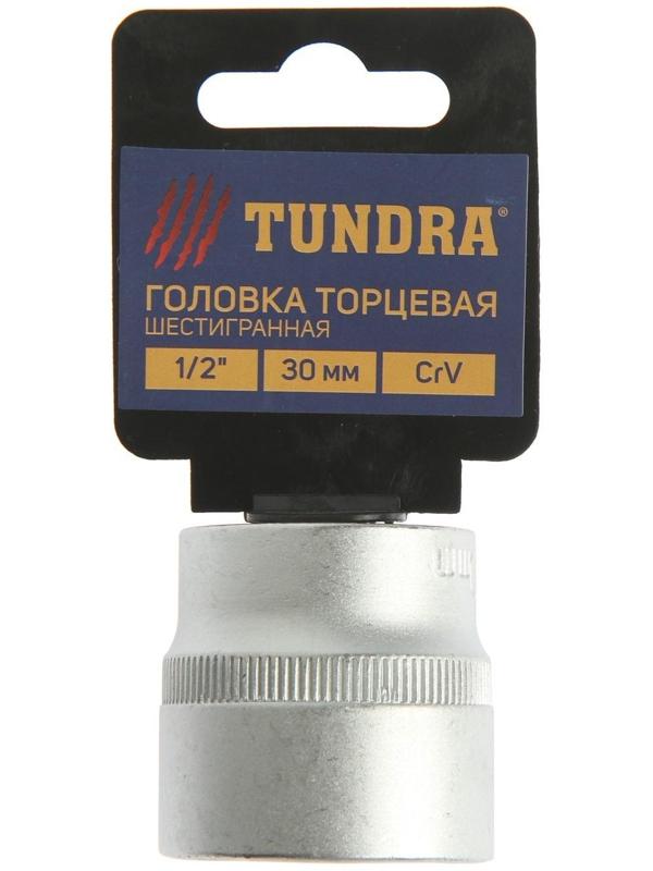 Головка торцевая шестигранная ТУНДРА, под квадрат 1/2