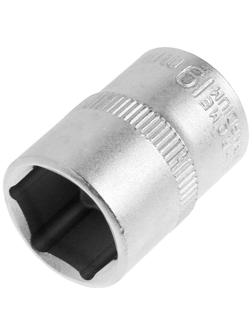 Головка торцевая шестигранная ТУНДРА, под квадрат 1/2