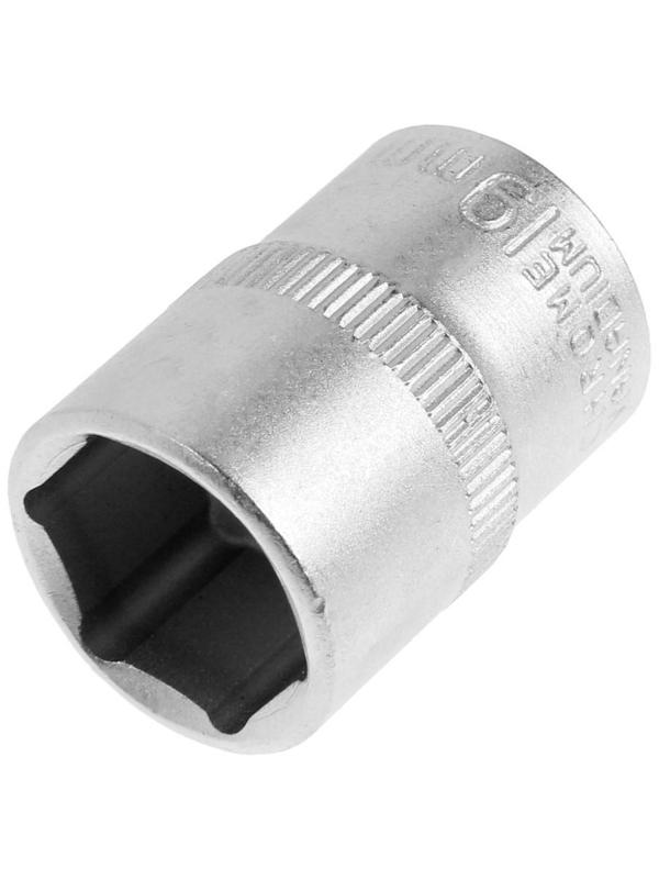 Головка торцевая шестигранная ТУНДРА, под квадрат 1/2