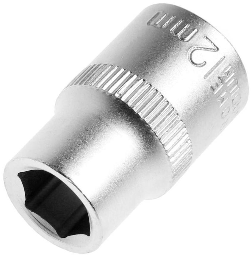 Головка торцевая шестигранная ТУНДРА, под квадрат 1/2